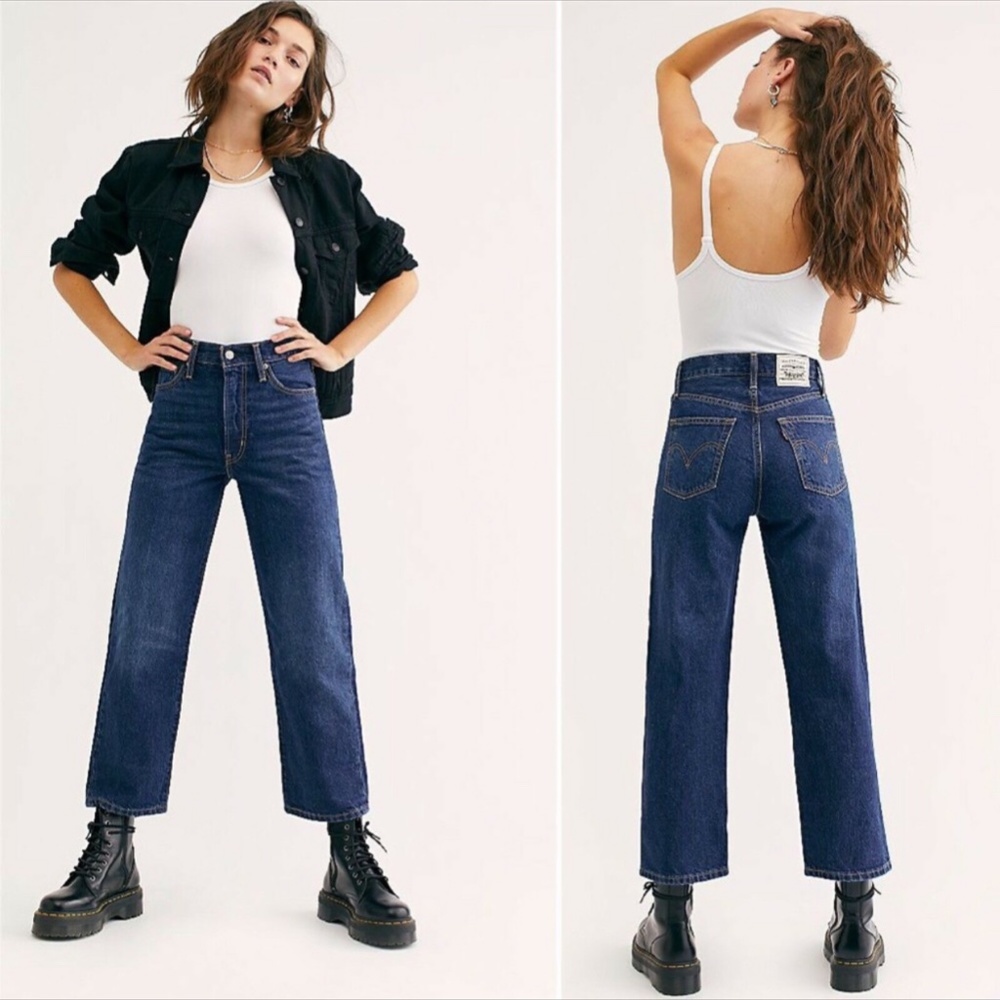 NWT Levi's Ribcage Straight Ankle Denim Jeans- 29